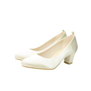 WAJ WJ002 Bridal Wedding Shoes - Ivory
