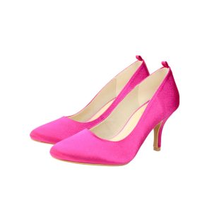 WAJ WJ003 Bridal Wedding Shoes - Rose Red
