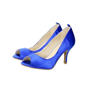 WAJ WJ005 Bridal Wedding Shoes - Royal Blue