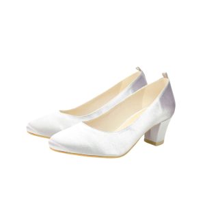WAJ WJ002 Bridal Wedding Shoes - Silver